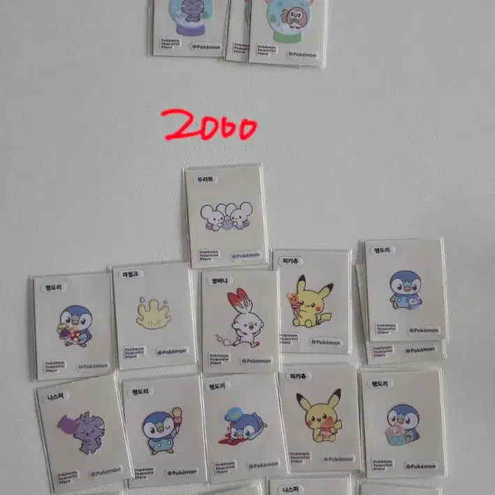 [BUNJANG] Pokemon Stickers / 포켓몬 띠부씰 판매,교환합니다.