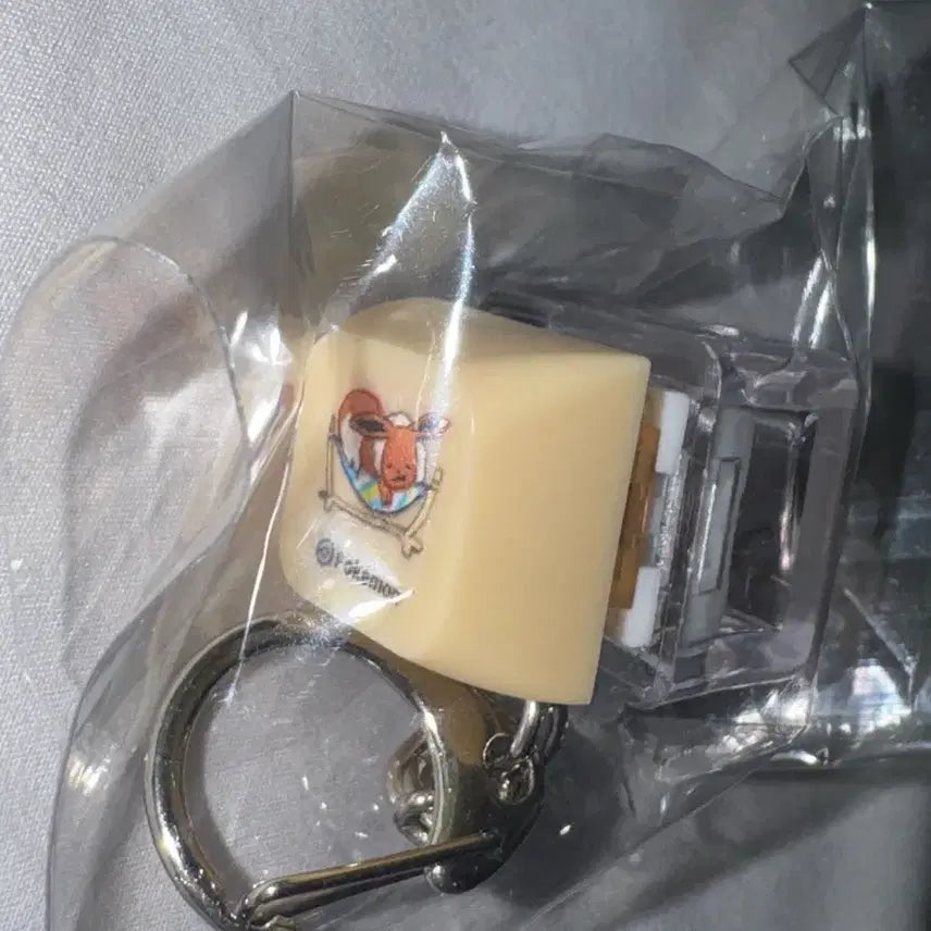 [BUNJANG] Olive Young Eevee Keycap Keyring / 올리브영 포켓몬 이브이 키캡 키링