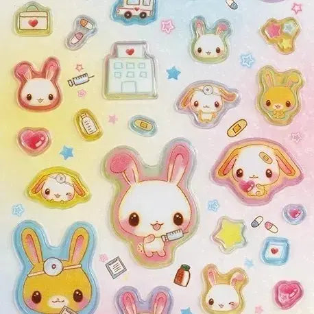 [BUNJANG] Heisei Rabbit Sticker (Sealed) / 헤이세이 토끼 스티커 미개봉