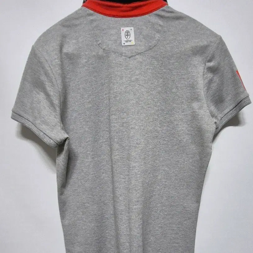 [BUNJANG] Castelbajac Golf Wear Short Sleeve Polo Shirt Grey / 까스텔바작 골프웨어 카라 반팔 티셔츠 그레이 90