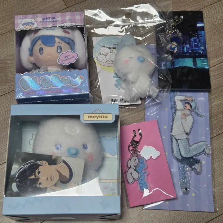 [BUNJANG] PLAVE Yejun PPU Acrylic Stick, Baby Mmemimu Doll, Bundle Set / 플레이브 예준 뿌 아크릴 스틱 베이비 므메미무 인형 미개봉 일괄