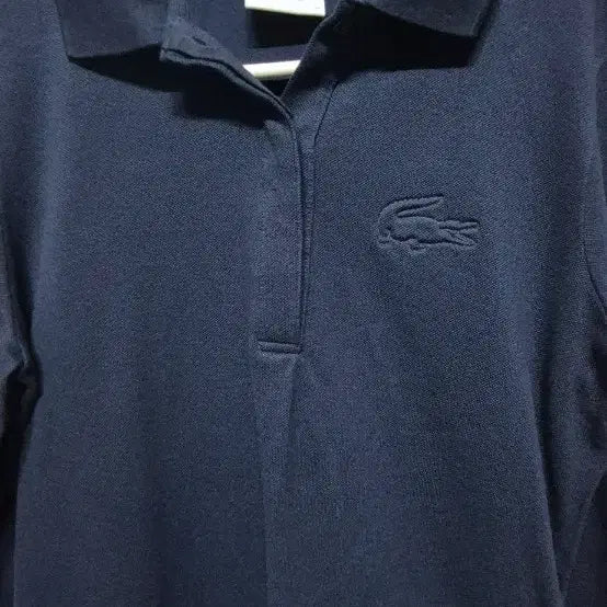 [BUNJANG] Lacoste Long Sleeve Polo Shirt Navy Size 85 / 라코스테 긴팔 카라티 네이비85