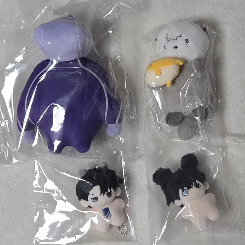 [BUNJANG] Xinhama Pak Haedal Hing Haeryang Hing Muhyeon Doll Bundle Set / 씬하마 빡해달 힝해량 힝무현 인형 일괄