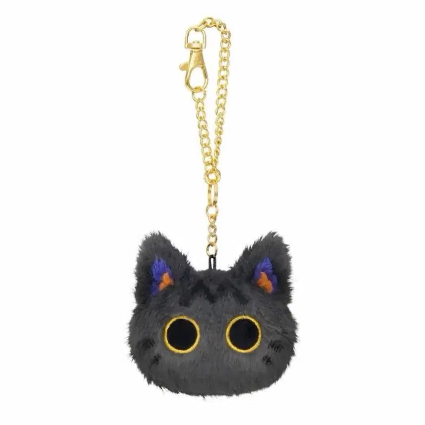 [BUNJANG] Touken Ranbu Kashagiri Tiger Pattern Fuwa Fuwa Plush Keychain / 도검난무 카샤기리 호랑이 무늬 후와후와 인형 키 홀더
