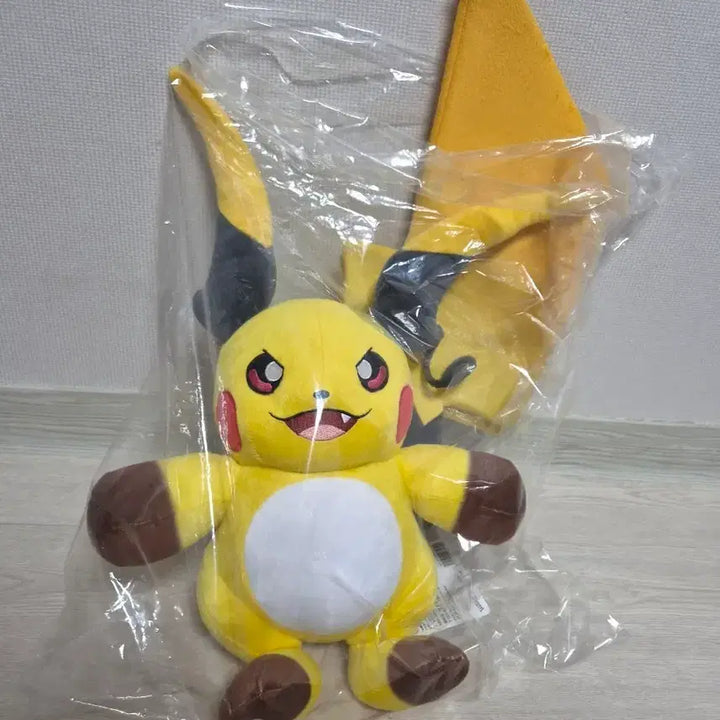 [BUNJANG] Pokemon Mega Raichu X Plush New / (새상품) 포켓몬 메가 라이츄 X 인형 일포센 신상