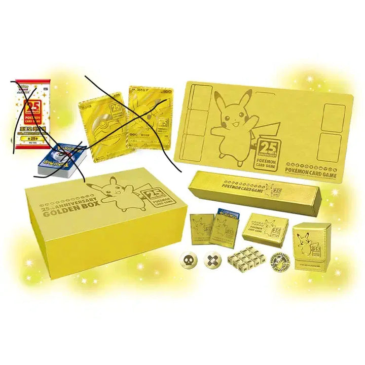 [BUNJANG] Pokemon 25th Anniversary Gold Box Supply Sealed / 25주년 포켓몬 골드박스 서플라이 완전미개봉 판매합니다