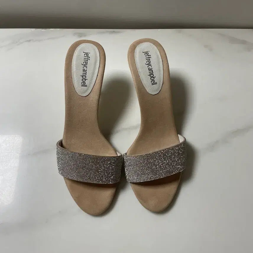[BUNJANG] Jeffrey Campbell Glitter Sandals / Jeffrey Campbell 글리츠 샌들