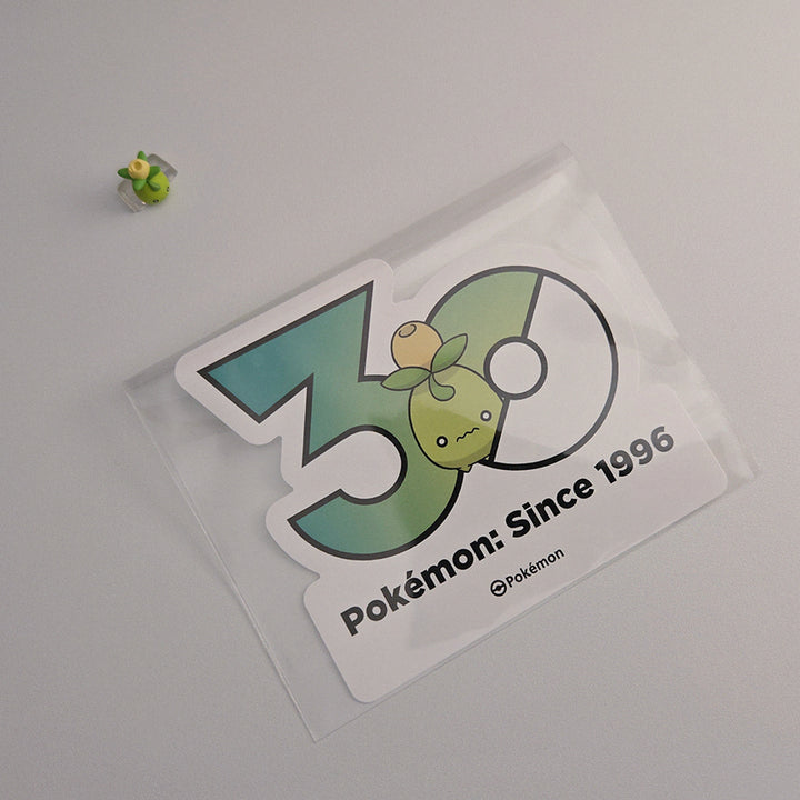 [BUNJANG] Bandai MiniB Scale World 30th Anniversary Logo Sticker Set / 포켓몬 미니브 스케일월드 피규어 30주년 로고 스티커