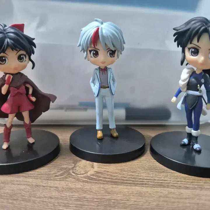 [BUNJANG] Inuyasha Hanyo YashaHime Towa, Moroha, Setsuna Q Posket Figure Goods Set / 이누야샤 반요야샤히메 토와.모로하.세츠나 큐포스켓 피규어 굿즈 3종일괄