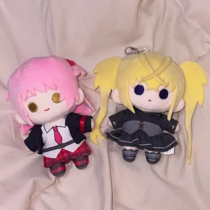 [BUNJANG] Shugo Chara! Chinese Plush Set (Amu &amp; Utau/Serra) / 캐릭캐릭체인지 캐캐체 중국 누이 아무 우타우(세라) 일괄
