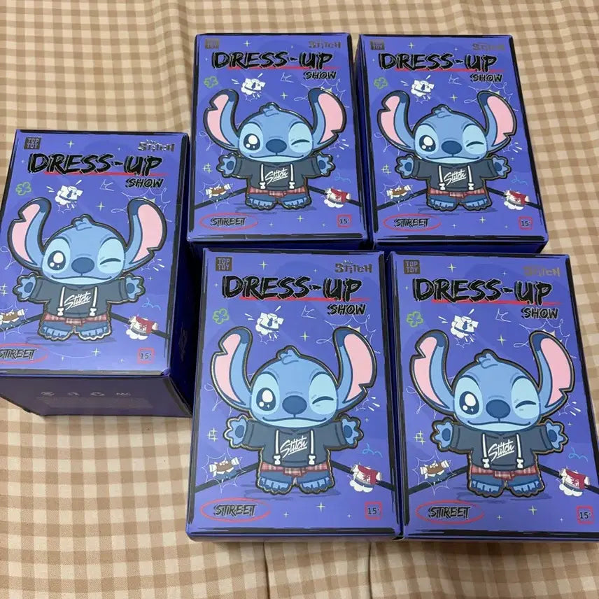 [BUNJANG] Disney Stitch Dress-Up Show Random Figure / 탑토이 디즈니 스티치 드레스업 쇼 랜덤 인형 피규어