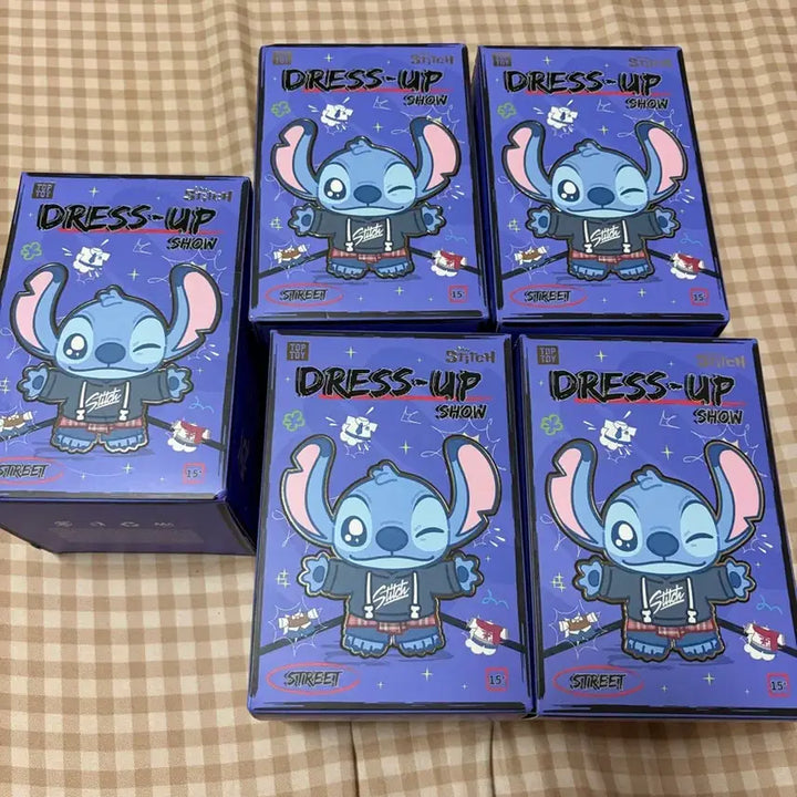 [BUNJANG] Disney Stitch Dress-Up Show Random Figure / 탑토이 디즈니 스티치 드레스업 쇼 랜덤 인형 피규어
