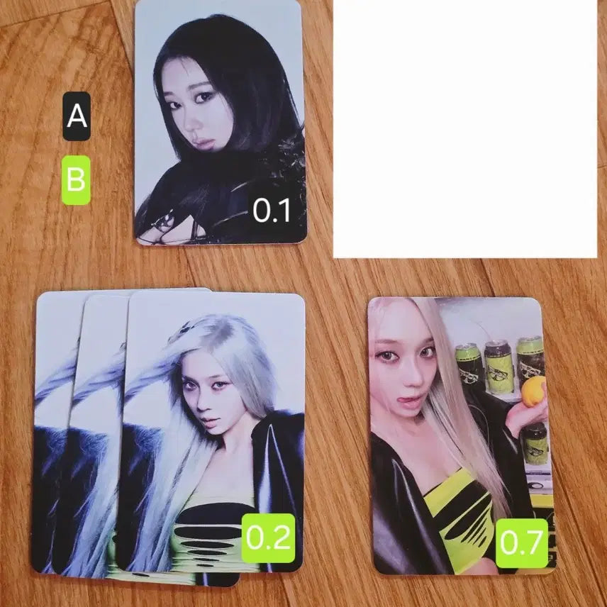 [BUNJANG] Aespa Lemonade Popup Photocard Giselle Winter / 에스파 레모네이드 팝업 트레카 양도