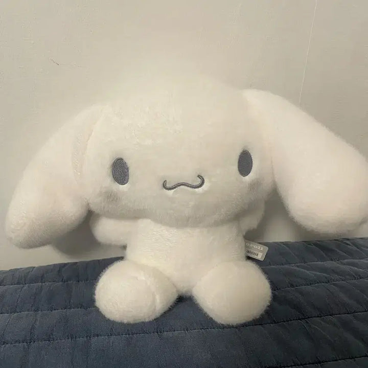 [BUNJANG] Sanrio Cinnamoroll Monotone Plush Doll - Medium Size / 산리오 시나모롤 모노톤 봉제인형 중형인형 새상품