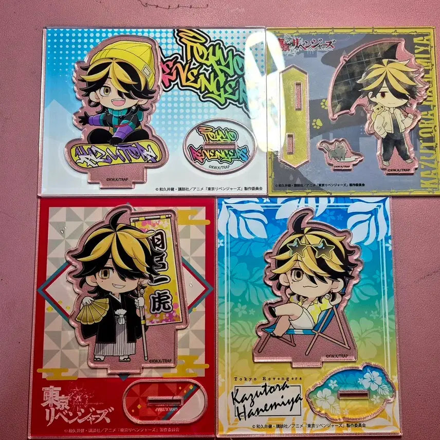 [BUNJANG] Tokyo Revengers Kazutora SD Acrylic Stand Bundle Set / 도리벤 카즈토라 sd아크릴 일괄
