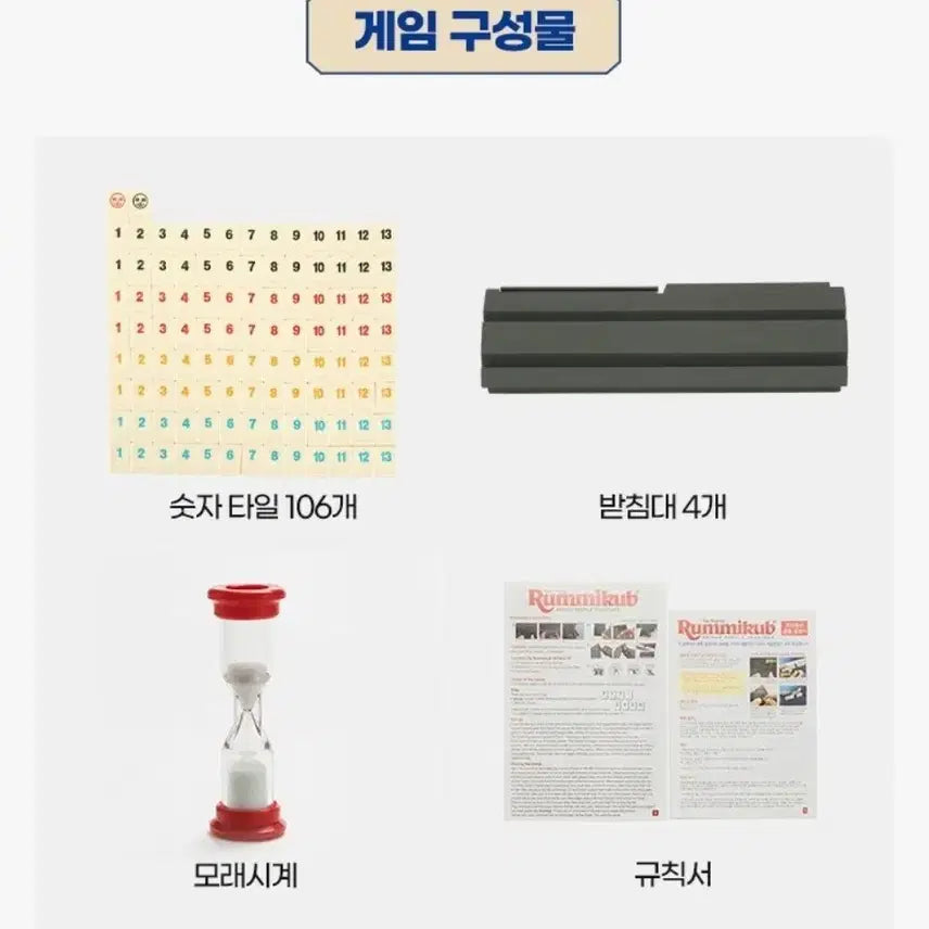 [BUNJANG] Korea Boardgames Rummikub Voyager Board Game / 루미큐브 보이저 보드게임