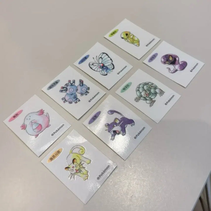 [SOLD OUT] 포켓몬 30주년 띠부씰 일괄판매 6장