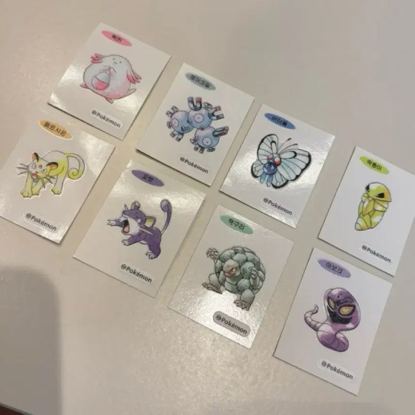 [SOLD OUT] 포켓몬 30주년 띠부씰 일괄판매 6장