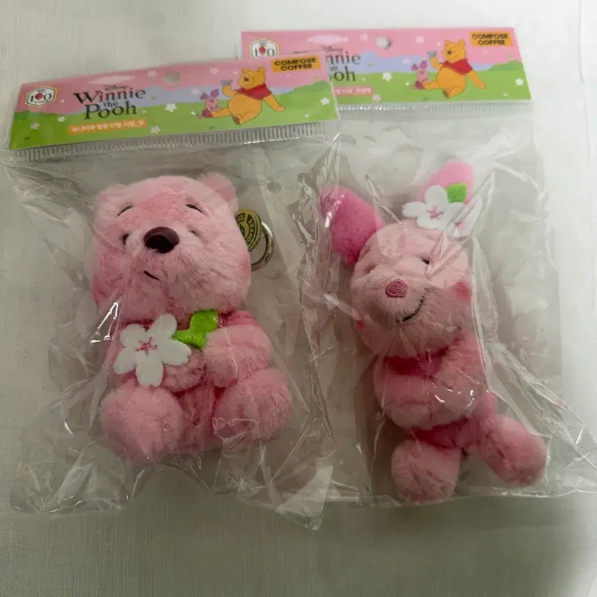 [SOLD OUT] 컴포즈커피 디즈니 곰돌이푸 콜라보 푸&amp;피글렛 일괄