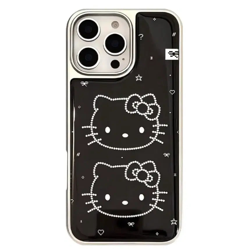 [BUNJANG] iPhone 15 Kitty Rhinestone Case / 아이폰 15 키티케이스