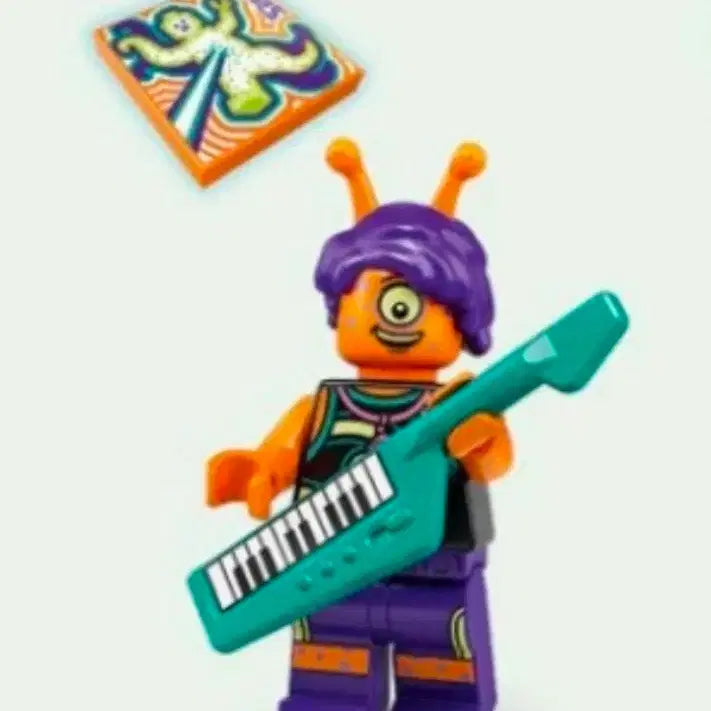 [BUNJANG] LEGO Minifigure Alien Guitarist / 레고/미니피규어ㅡ외계인기타리스트