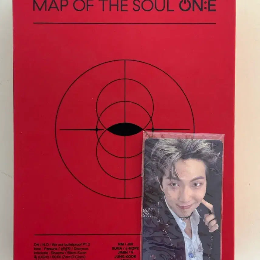 [BUNJANG] BTS Map of the Soul ON:E DVD RM Photocard / 맵솔 온콘 DVD 풀박 포카 남준