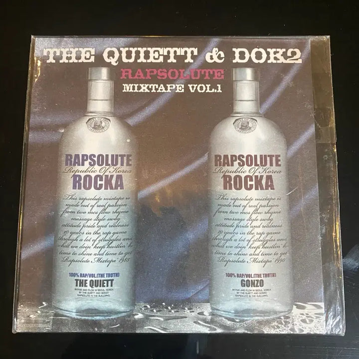 [BUNJANG] The Quiett &amp; Dok2 Rapsolute Mixtape Vol.1 Sealed Album / [미개봉] 더 콰이엇 &amp; Dok2 믹스테잎 Vol.1