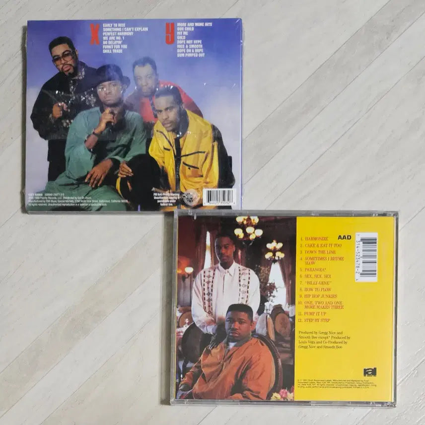 [BUNJANG] Nice &amp; Smooth 1st &amp; 2nd Album US Pressing Sealed Set / Nice &amp; Smooth 1,2집 CD 미국반 미개봉 세트