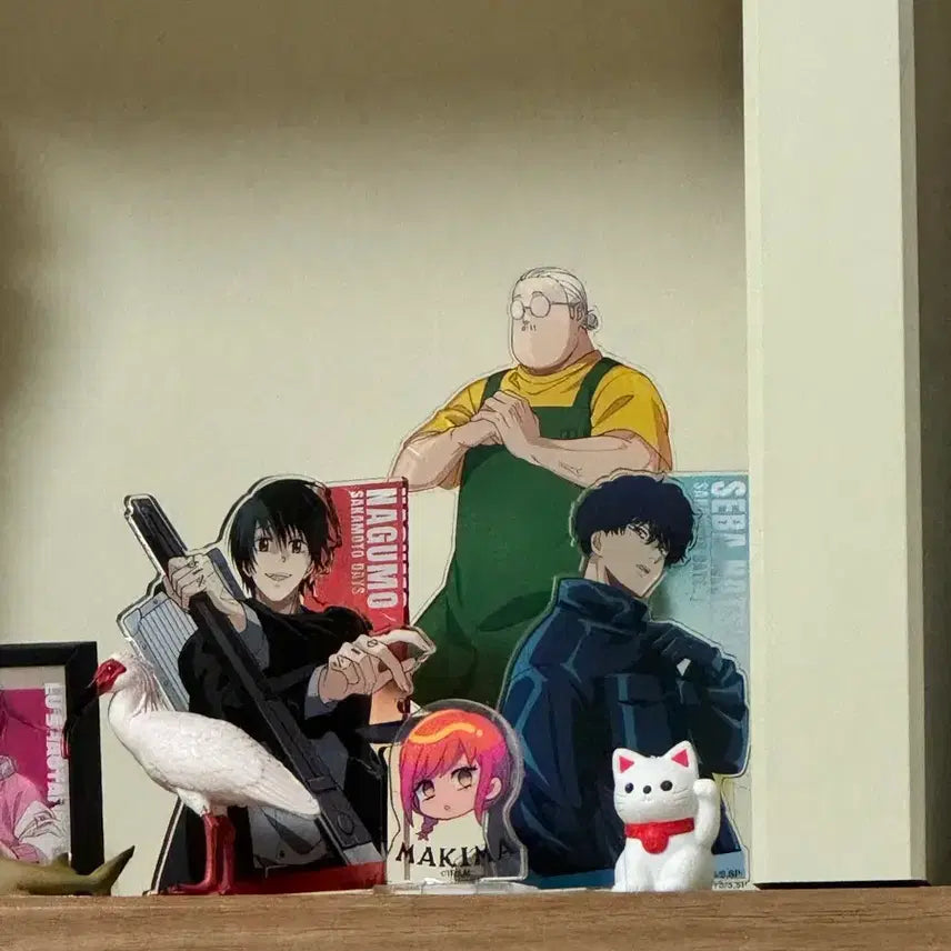 [BUNJANG] Sakamoto Days Base Yard Acrylic Stand Set / 사카모토데이즈 베이스야드 아크릴스탠드 판매해용