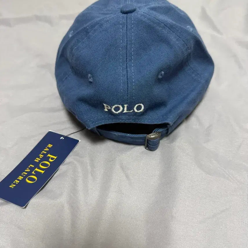 [BUNJANG] Polo Ralph Lauren Chino Cap (Earth Blue) / 폴로랄프로렌 치노 볼캡 (얼스블루)(새상품)