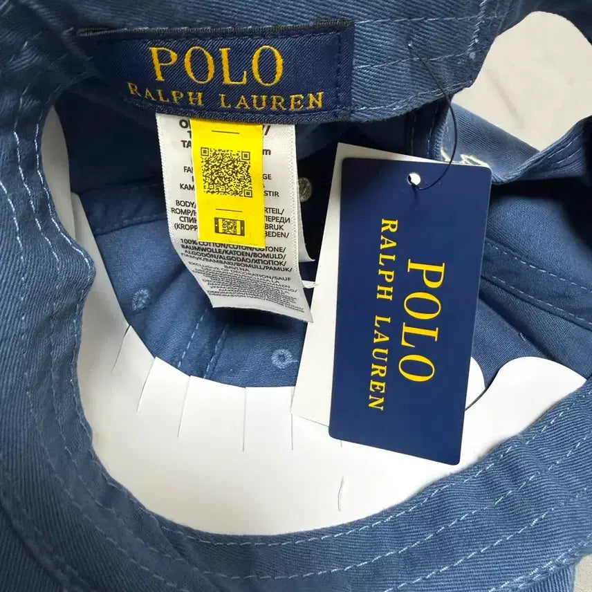 [BUNJANG] Polo Ralph Lauren Chino Cap (Earth Blue) / 폴로랄프로렌 치노 볼캡 (얼스블루)(새상품)
