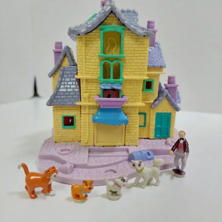 [BUNJANG] Vintage Polly Pocket Disney Aristocats 99% Complete / 빈티지 폴리포켓 디즈니 아리스토캣 99% 컴플릿 고양이