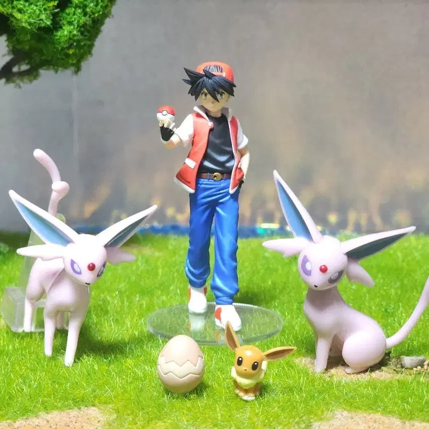 [BUNJANG] Bandai Scale World Eevee Resign Figure Set / [포켓몬]스케일월드 반다이 에브이 이브이