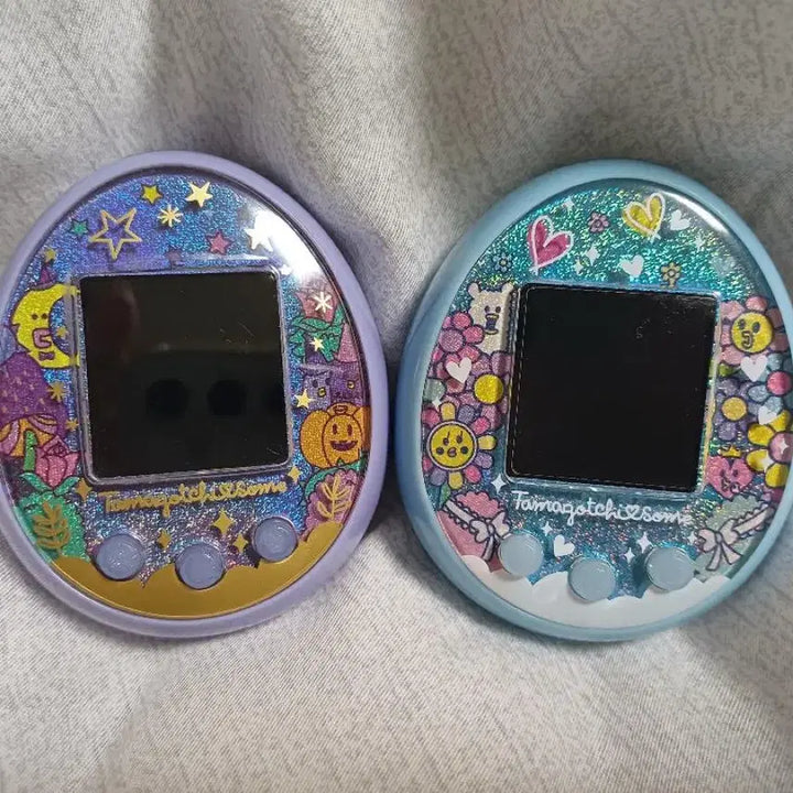 [BUNJANG] Tamagotchi Sum Magical Purple &amp; Märchen Blue Bundle Set / 다마고치 썸 매지컬 퍼플,메르헨 블루 일괄 판매 합니다.