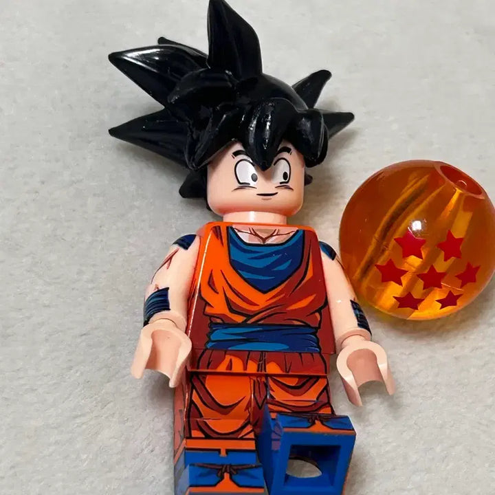 [BUNJANG] Son Goku Dragon Ball Lego Figure / 손오공 드래곤볼 레고 피규어 인형