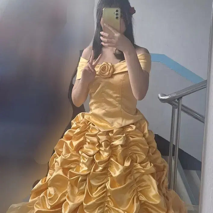 [BUNJANG] Disney Belle Dress Women&