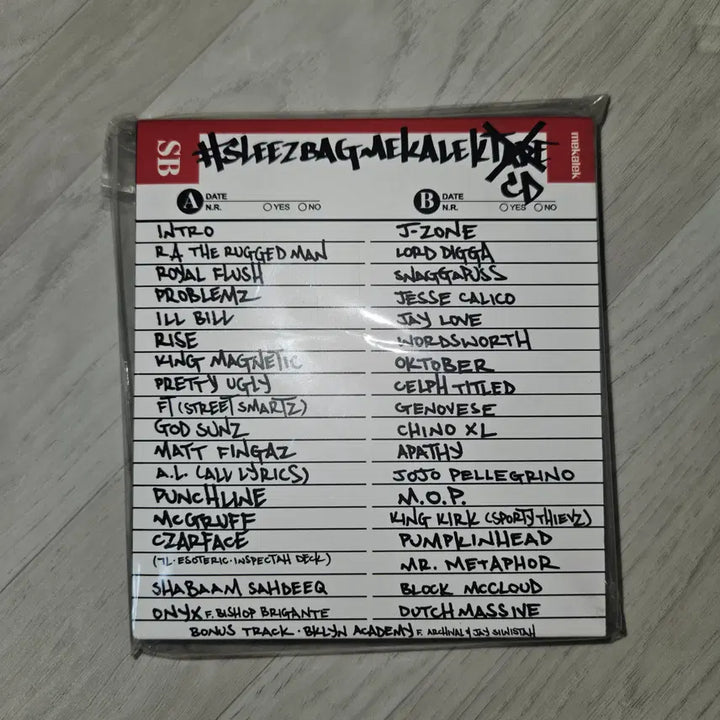 [BUNJANG] Sam The Sleezbag &amp; DJ Mekalek SleezbagMekalekTape 3CD Deluxe Edition / Sam The Sleezbag &amp; DJ Mekalek - 3CD 디럭스