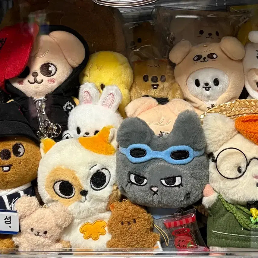 [BUNJANG] Stray Kids Magic School PuPeem Ribbit Plush Set / 스키즈 매직스쿨 10cm 퍼핌,리빗