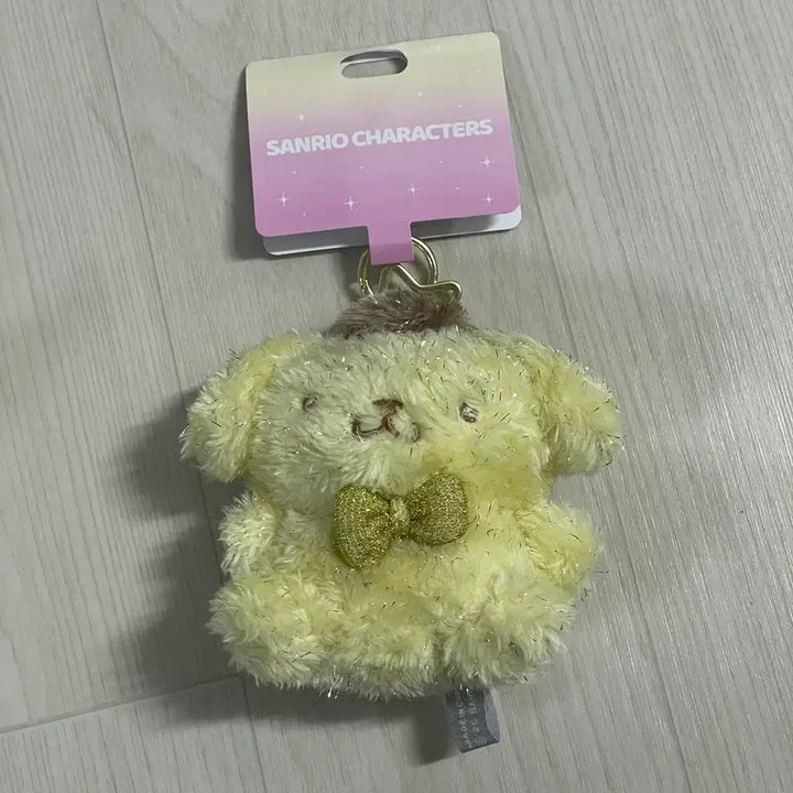 [BUNJANG] Sanrio Pompompurin Sparkling Pastel Doll Bag Charm Keychain / 산리오 반짝파스텔 폼폼푸린 인형 가방걸이 키링