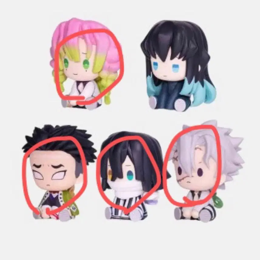 [BUNJANG] Demon Slayer Spring-Loaded Gachapon Set - 12 Types / 귀멸의 칼날 태엽가챠 12종 (급처라 싸게 팔아요)