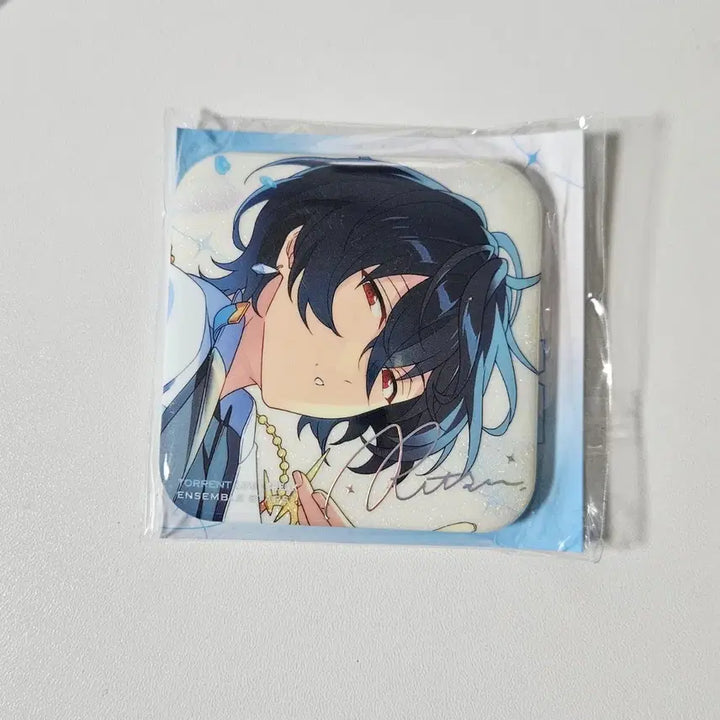 [BUNJANG] Ensemble Stars! Ritsu 9th Anniversary Square Can Badge / 앙스타 리츠 9주년 사각 캔뱃지 뱃지