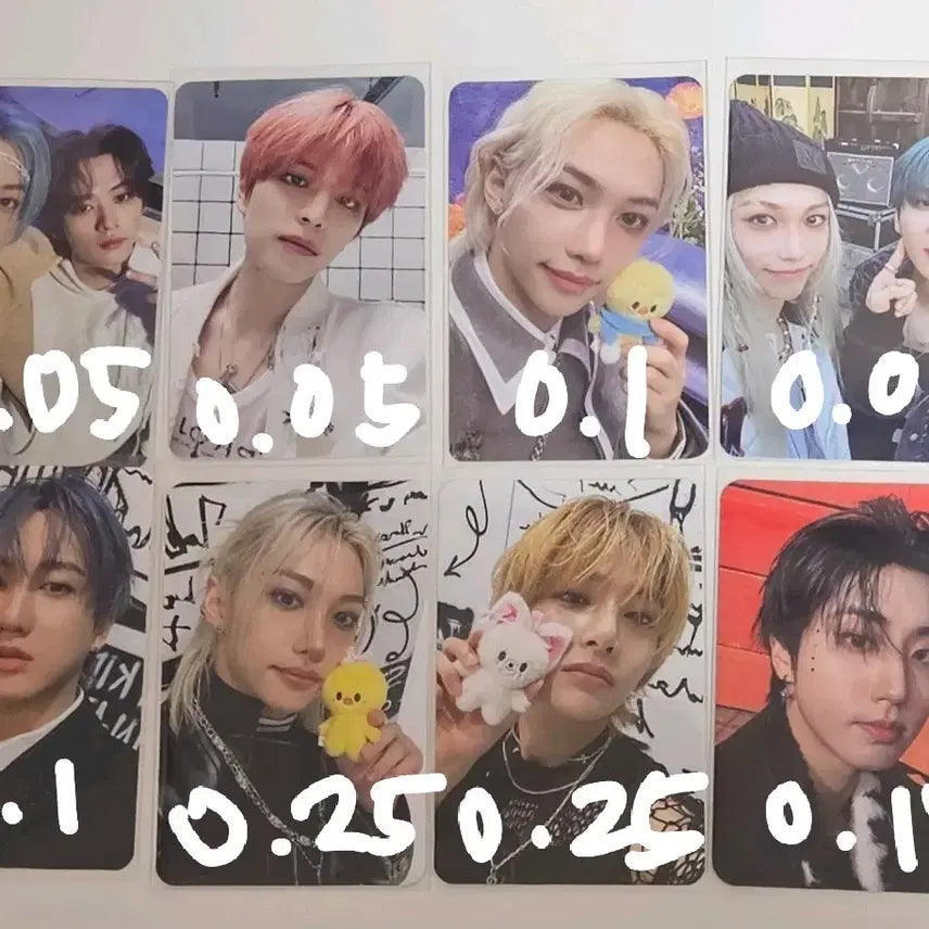 [BUNJANG] Stray Kids Photocard Bundle Set / 스키즈 포카 양도