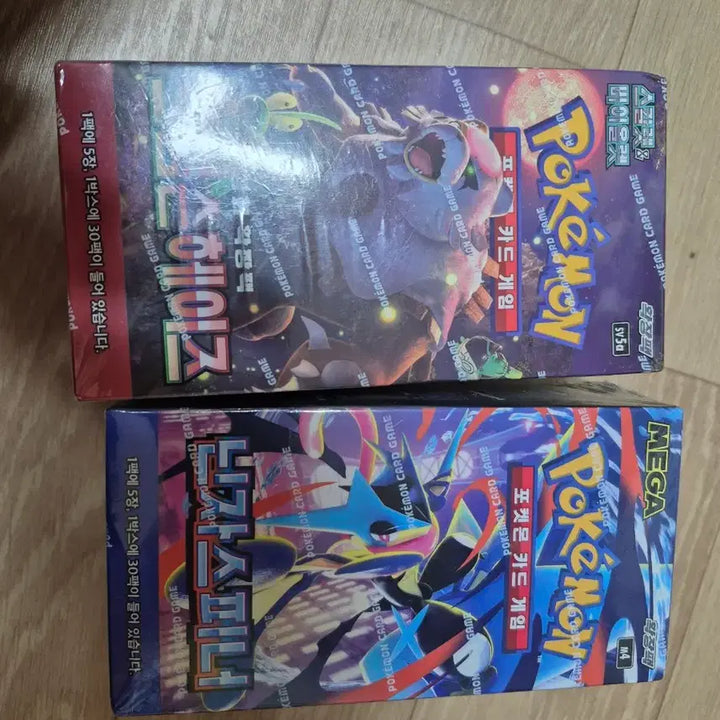 [BUNJANG] Pokemon Card 2-Type Box (Sealed) / 포켓몬카드 슈링크있음