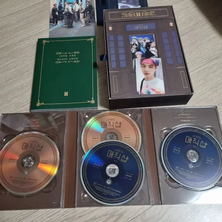 [BUNJANG] BTS Muster 5th Magic Shop Jin Photocard Full Set / 방탄 매직샵 석진 포카포함 풀셋양도.  bts 머스터5기