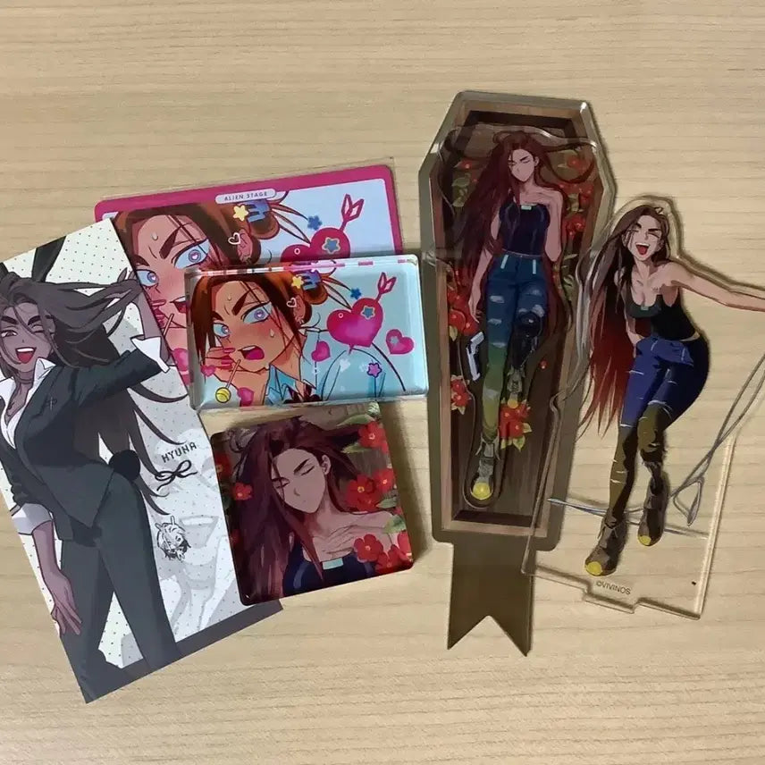 [SOLD OUT] [일괄] 에이스테 에일리언 스테이지 현아 아크릴 스탠드 아크릴 블럭