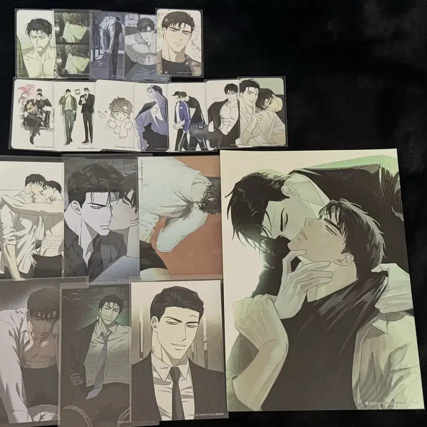 [BUNJANG] Noksaekjeonsang Lucky Draw Bundle Set Photocard and Poster / 녹색전상 1만원 5만원 방문 특전 포카 포스터 일괄 양도 몽리