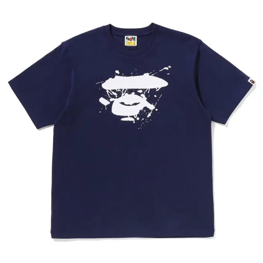 [BUNJANG] Bape Graffiti Ape Face Tee / Bape GRAFFITI APE FACE TEE