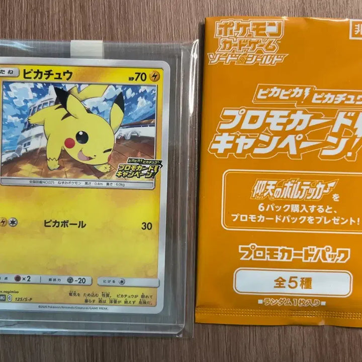 [BUNJANG] Pokemon Card Winkchu Promo Card / 포켓몬카드 윙크츄 프로모카드
