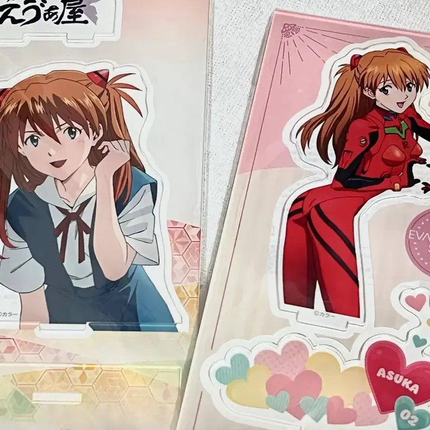 [BUNJANG] Evangelion Asuka Acrylic Stand / 에반게리온 아스카 아크릴 스탠드