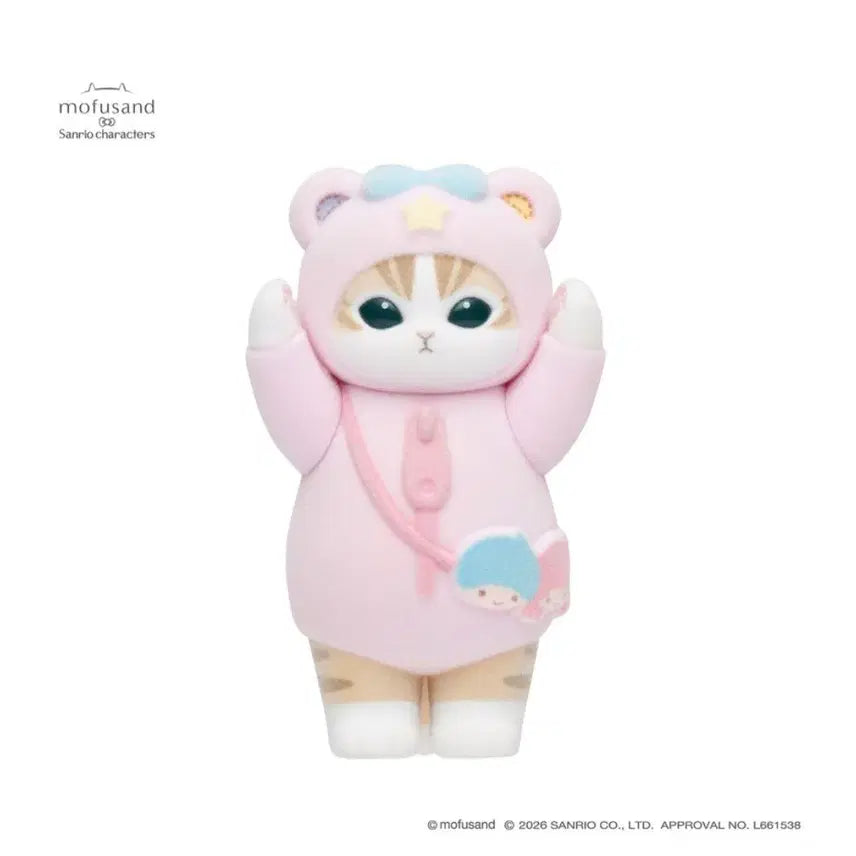 [BUNJANG] Mofusand Sanrio 3 Lala Collaboration Plush Doll / 모프샌드 산리오 모후산도  플로키 피규어 콜렉션 vol.3 라라